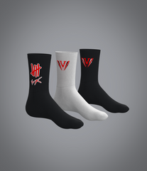 Pack chaussettes Trace Rouge